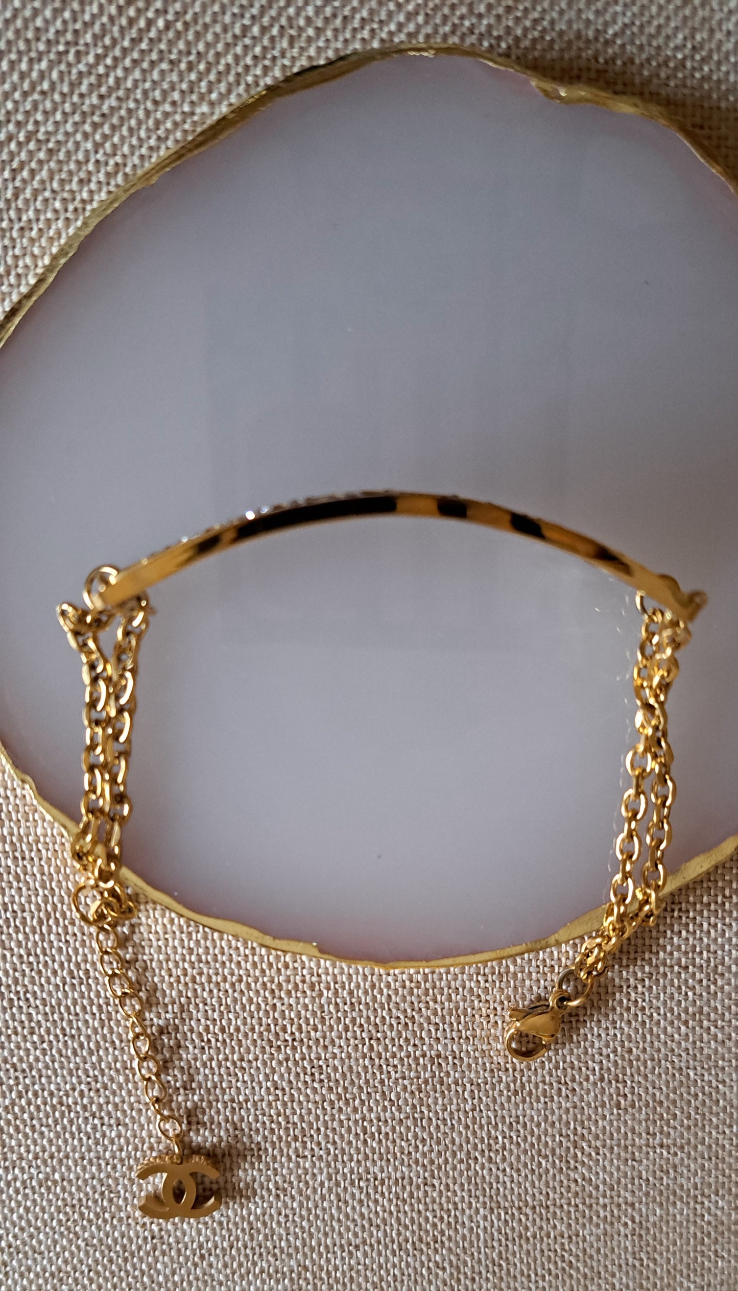 Bracelet acier inoxydable pour dame collection " CÉLINE"